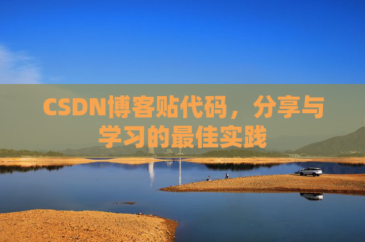 CSDN博客贴代码，分享与学习的最佳实践